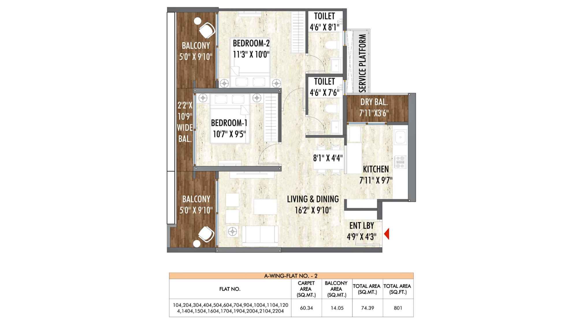 Rahul-Aston-Floor-Plan-Wing-A-801-Sqft